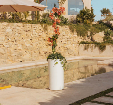 Vaso alto e redondo HORTENSIA 40 HIGH
