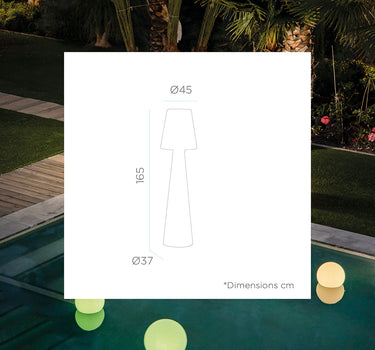 CANDEEIRO DE PÉ LOLA 165 | CIRCOOLAR | Material Reciclado